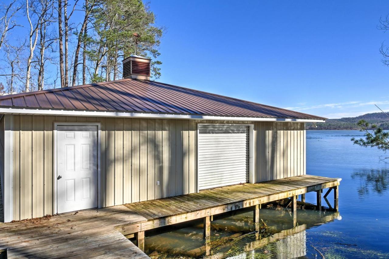Paradise Cove Cabin With Boathouse And Dock Guntersville Exteriér fotografie