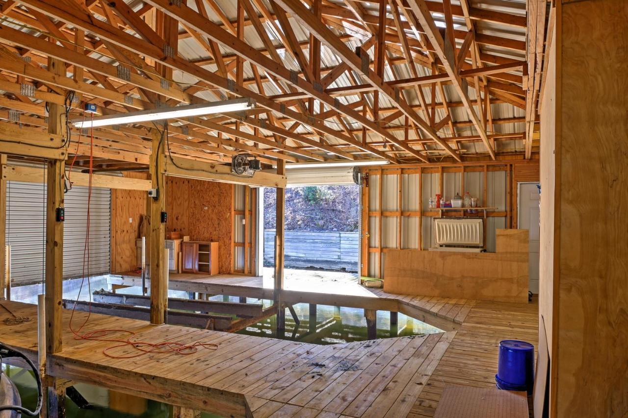 Paradise Cove Cabin With Boathouse And Dock Guntersville Exteriér fotografie